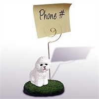 Bichon Frise Note Holder