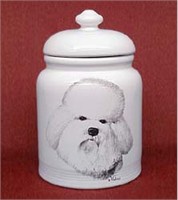 Bichon Frise Cookie Jar