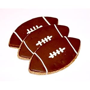 Click to buy Gourmet Dog Treat: Pawsitively Gourmet Football Cookies for Dogs from Amazon!