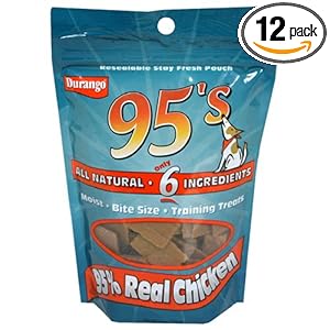Durango 95's Chicken Training Treats for Dogs