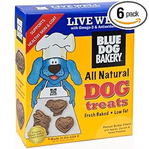 Live Well Treats with Omega-3 and Antioxidants