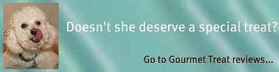 Bichon Frise Gourmet dog treat reviews