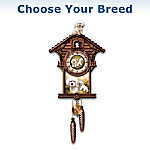 Dogs Make A House A Home Cuckoo Clock